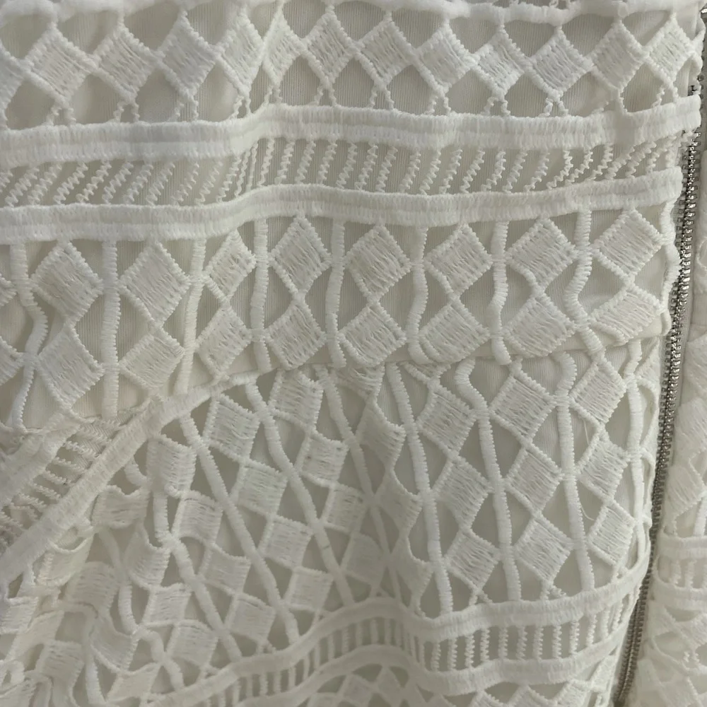 Lulu’s White Crochet Lace Skater Dress - Picture 7 of 10